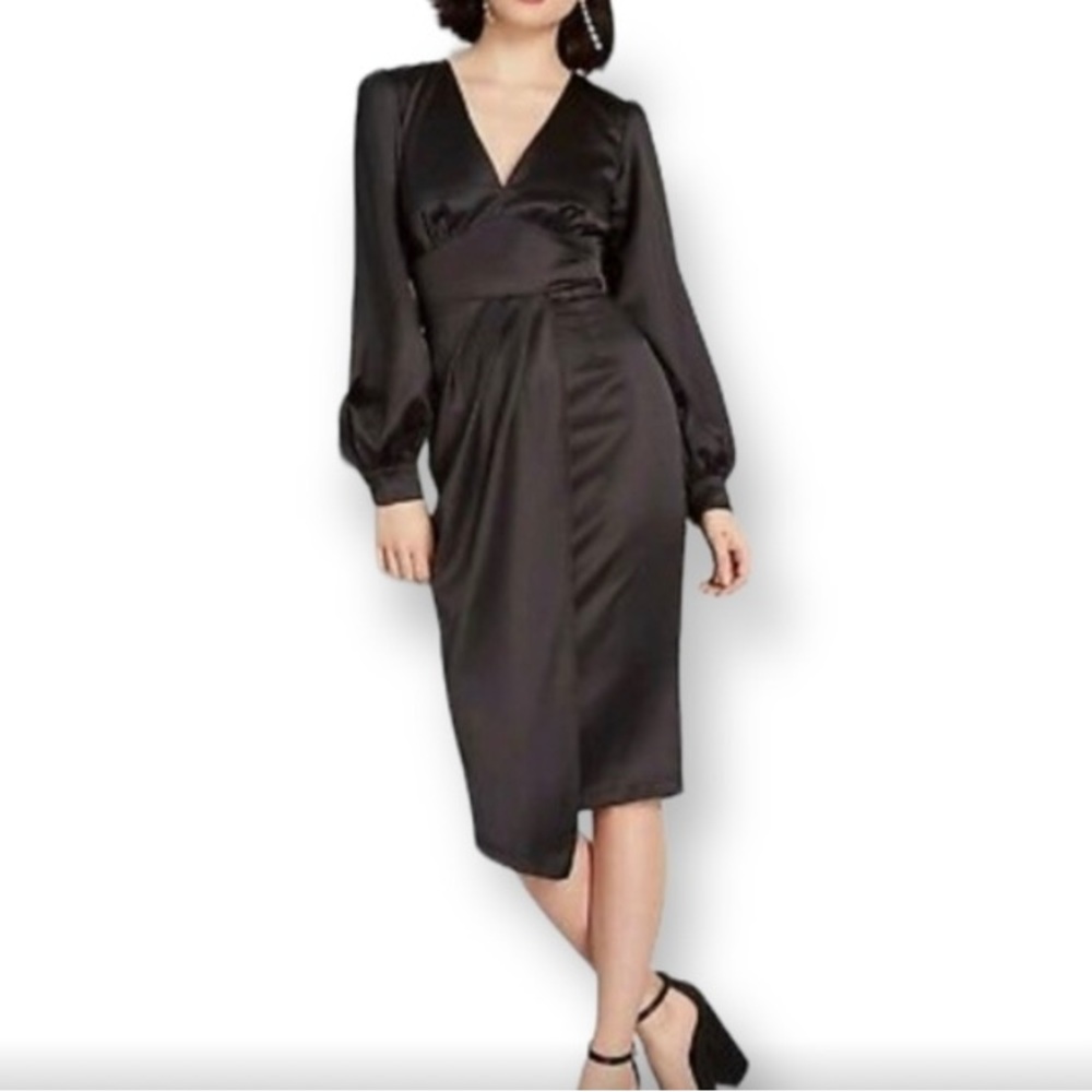 Collectif X Modcloth Siren Times Black Dress | 14